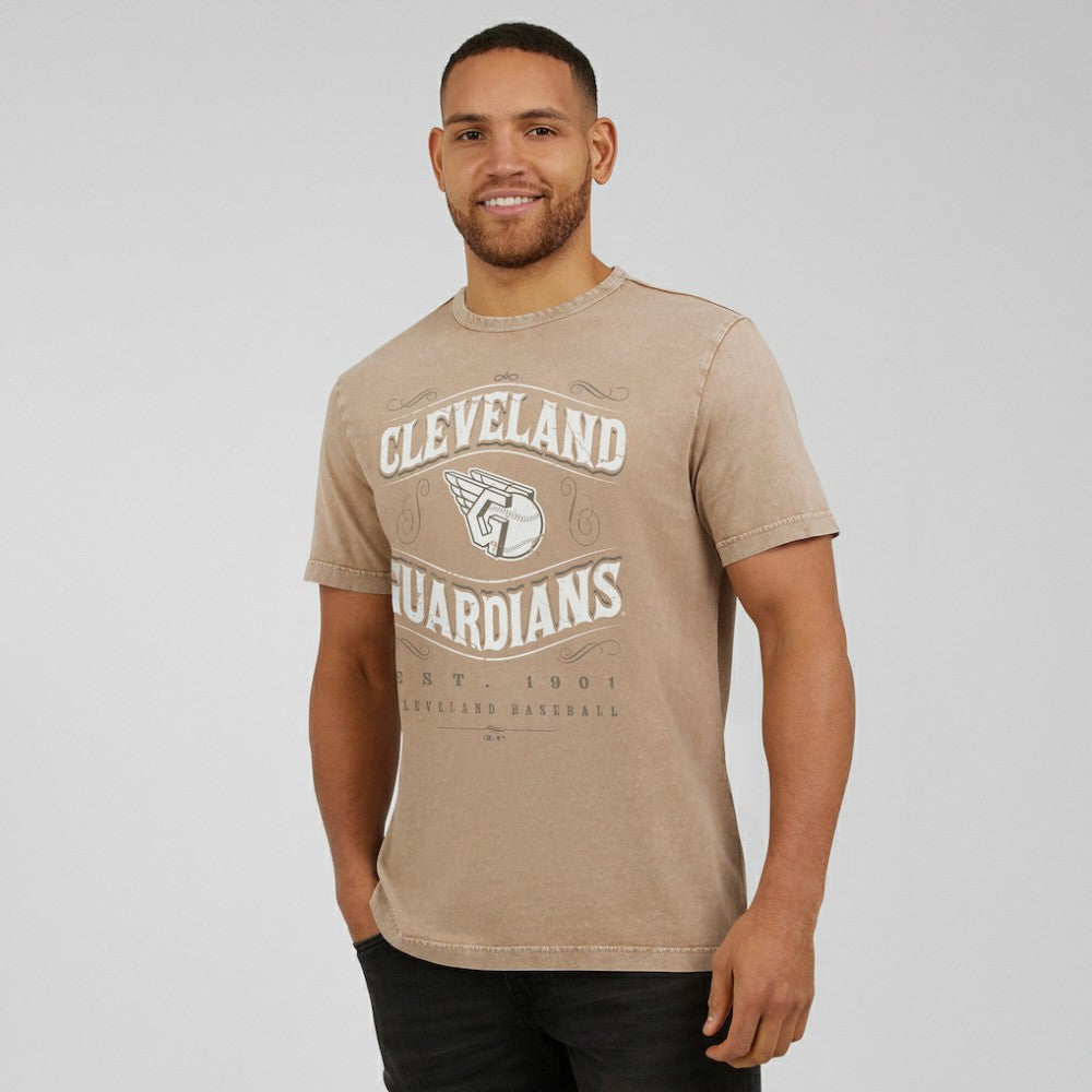 Cleveland Guardians Darius Rucker Collection by Fanatics Sun Faded T-Shirt - MLB T-shirts