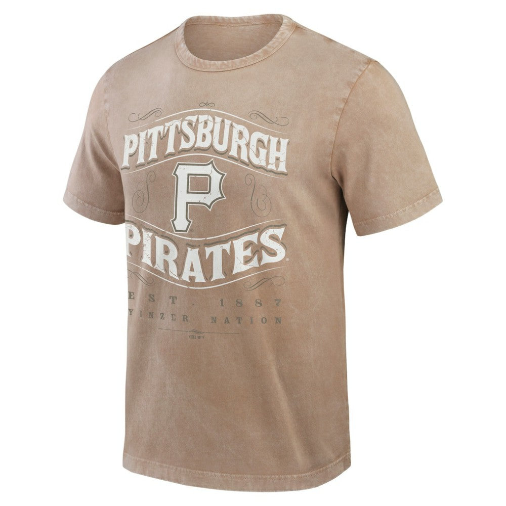 Pittsburgh Pirates Darius Rucker Collection by Fanatics Sun Faded T-Shirt - MLB T-shirts