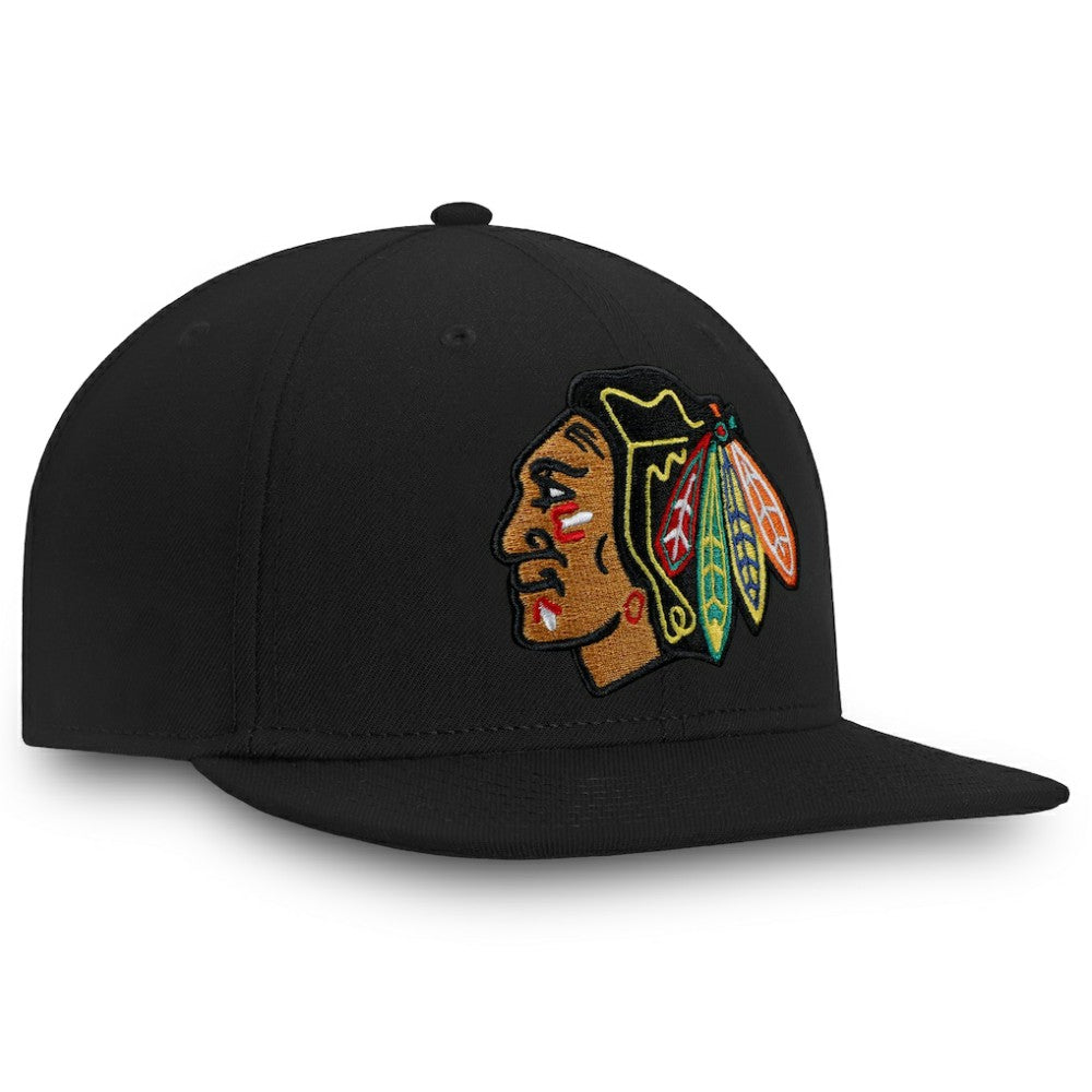 Chicago Blackhawks Fanatics Core Fitted Hat -  NHL Hats