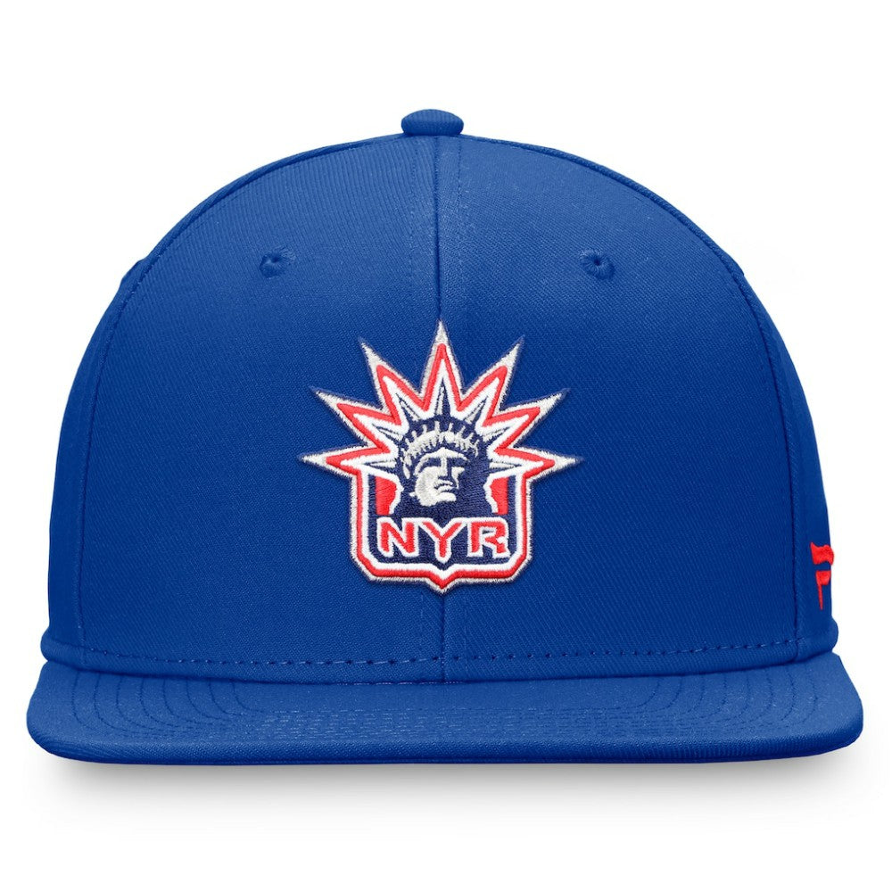 New York Rangers Fanatics Team Logo Fitted Hat -  NHL Hats
