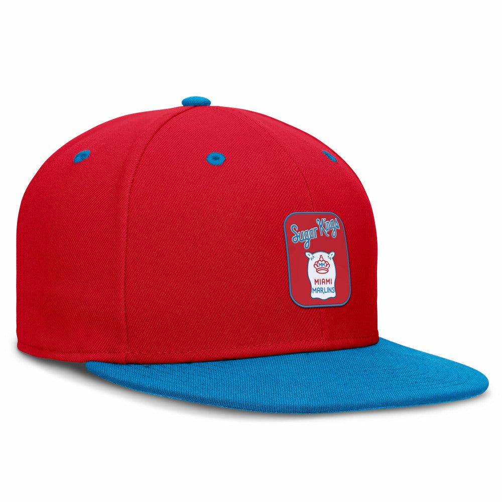 Miami Marlins Nike City Connect Patch Performance Fitted Hat - MLB Hats