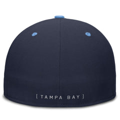 Tampa Bay Rays Nike  True Primetime Two-Tone Performance Fitted Hat - MLB Hats