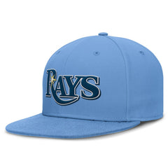 Tampa Bay Rays Nike True Round Bill Performance Fitted Hat - MLB Hats