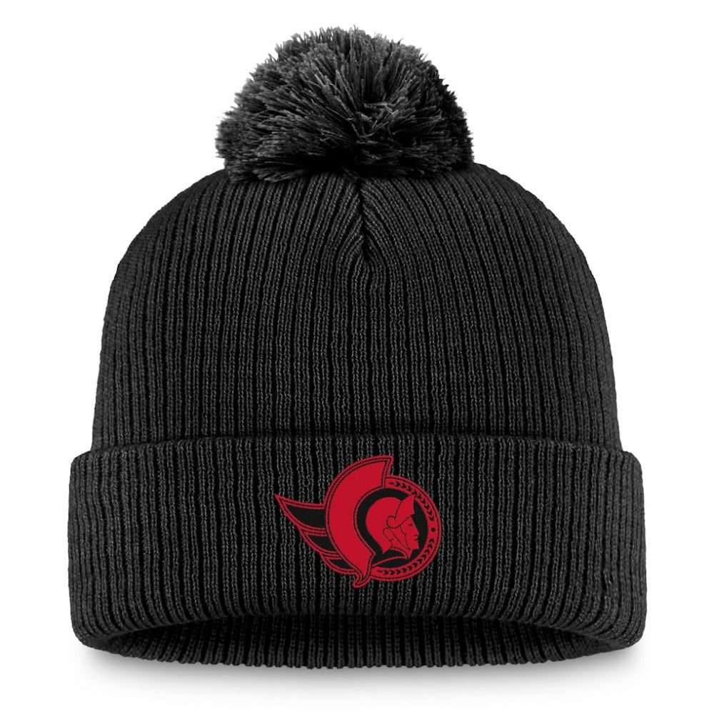 Ottawa Senators Fanatics Women's Cuffed Knit Hat with Pom -  NHL Hats