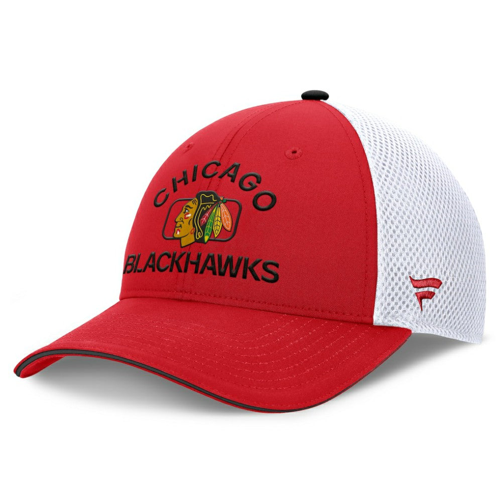 Chicago Blackhawks Fanatics Authentic Pro Rink Adjustable Trucker Hat -  NHL Hats