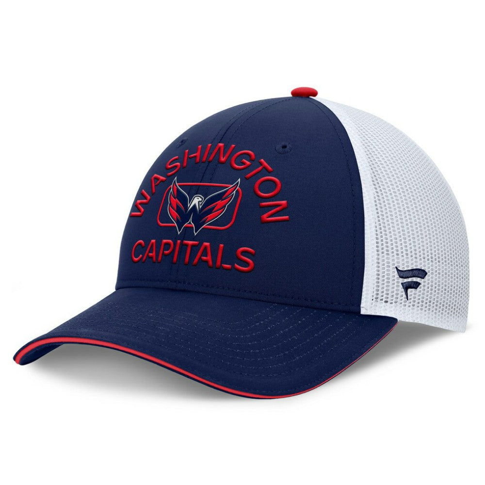 Washington Capitals Fanatics Authentic Pro Rink Adjustable Trucker Hat -  NHL Hats