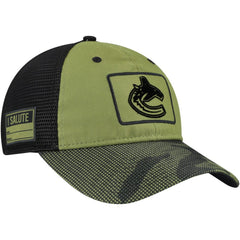 Vancouver Canucks Fanatics Military Appreciation Trucker Adjustable Hat -  NHL Hats