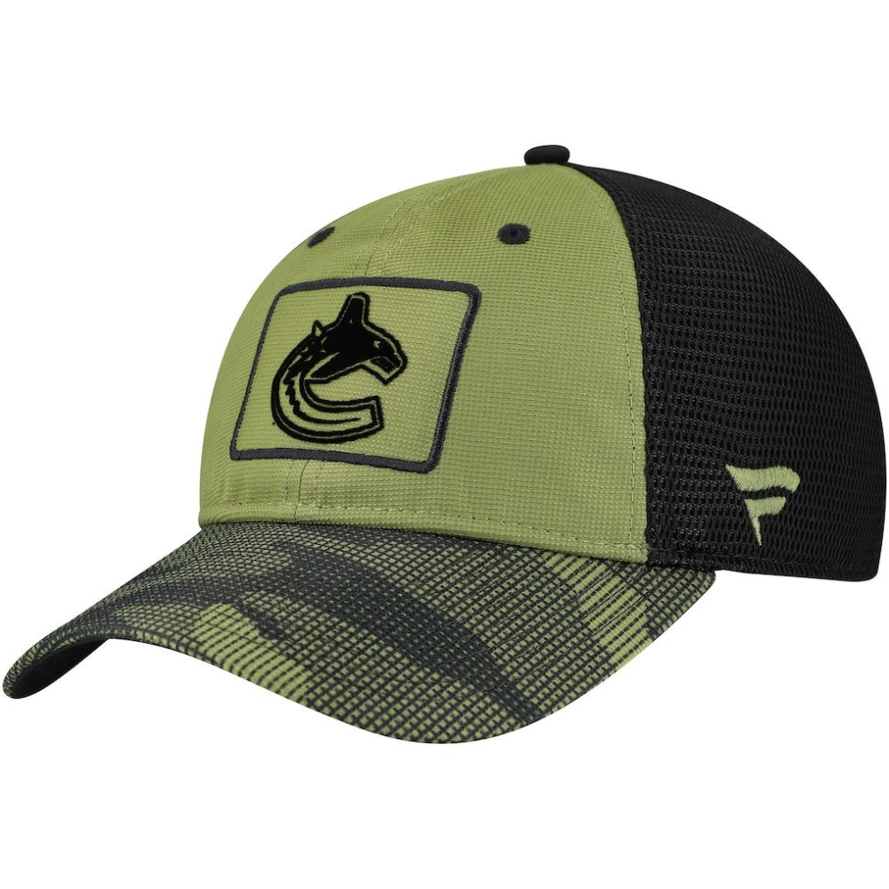 Vancouver Canucks Fanatics Military Appreciation Trucker Adjustable Hat -  NHL Hats