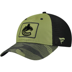 Vancouver Canucks Fanatics Military Appreciation Trucker Adjustable Hat -  NHL Hats