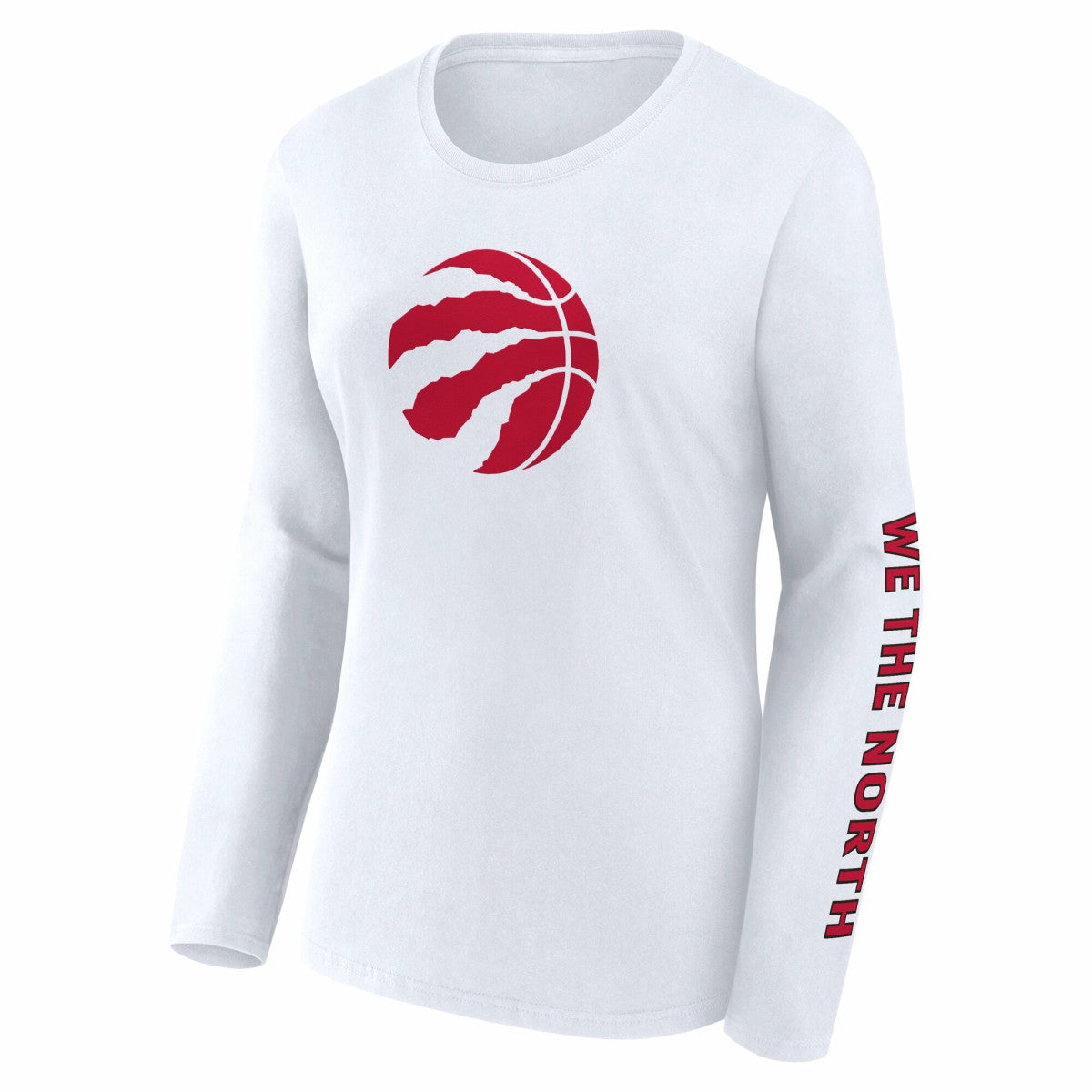 White Toronto Raptors Women's Long Sleeve T-Shirt | NBA