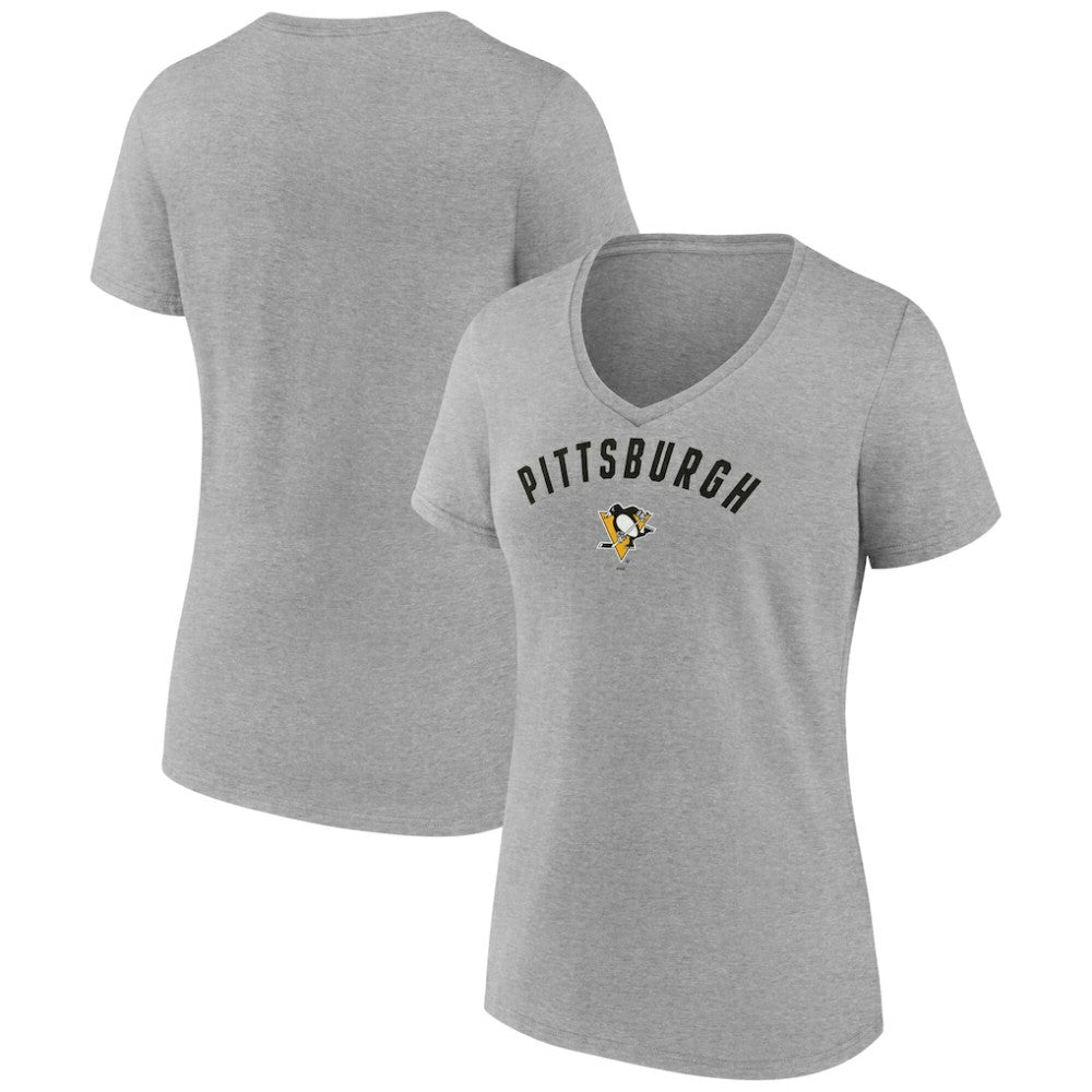 Pittsburgh Penguins Fanatics Women's V-Neck T-Shirt -  NHL T-shirts