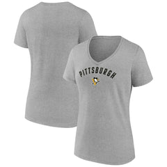 Pittsburgh Penguins Fanatics Women's V-Neck T-Shirt -  NHL T-shirts