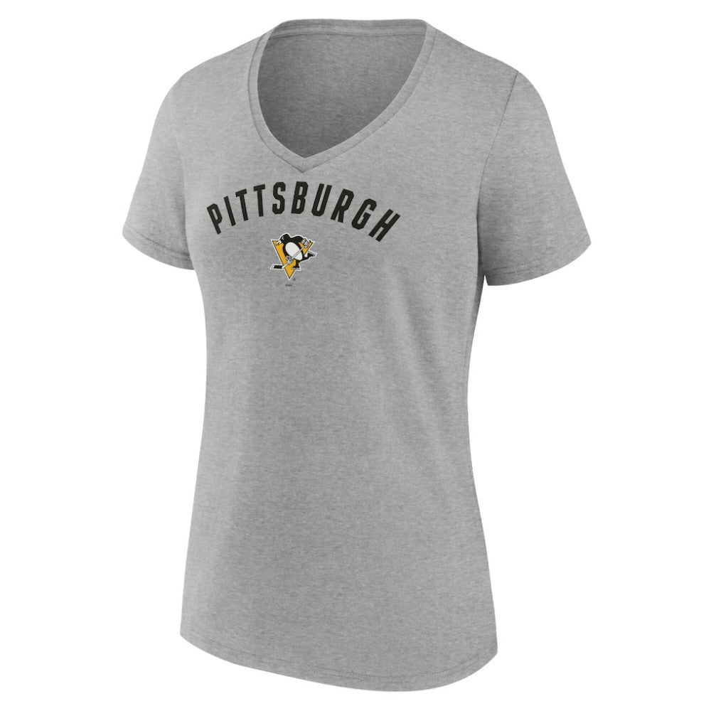 Pittsburgh Penguins Fanatics Women's V-Neck T-Shirt -  NHL T-shirts