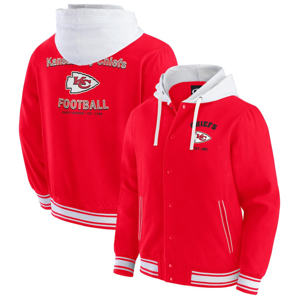 Kansas City Chiefs Darius Rucker Collection Full-Snap Hoodie Jacket | NFL US
