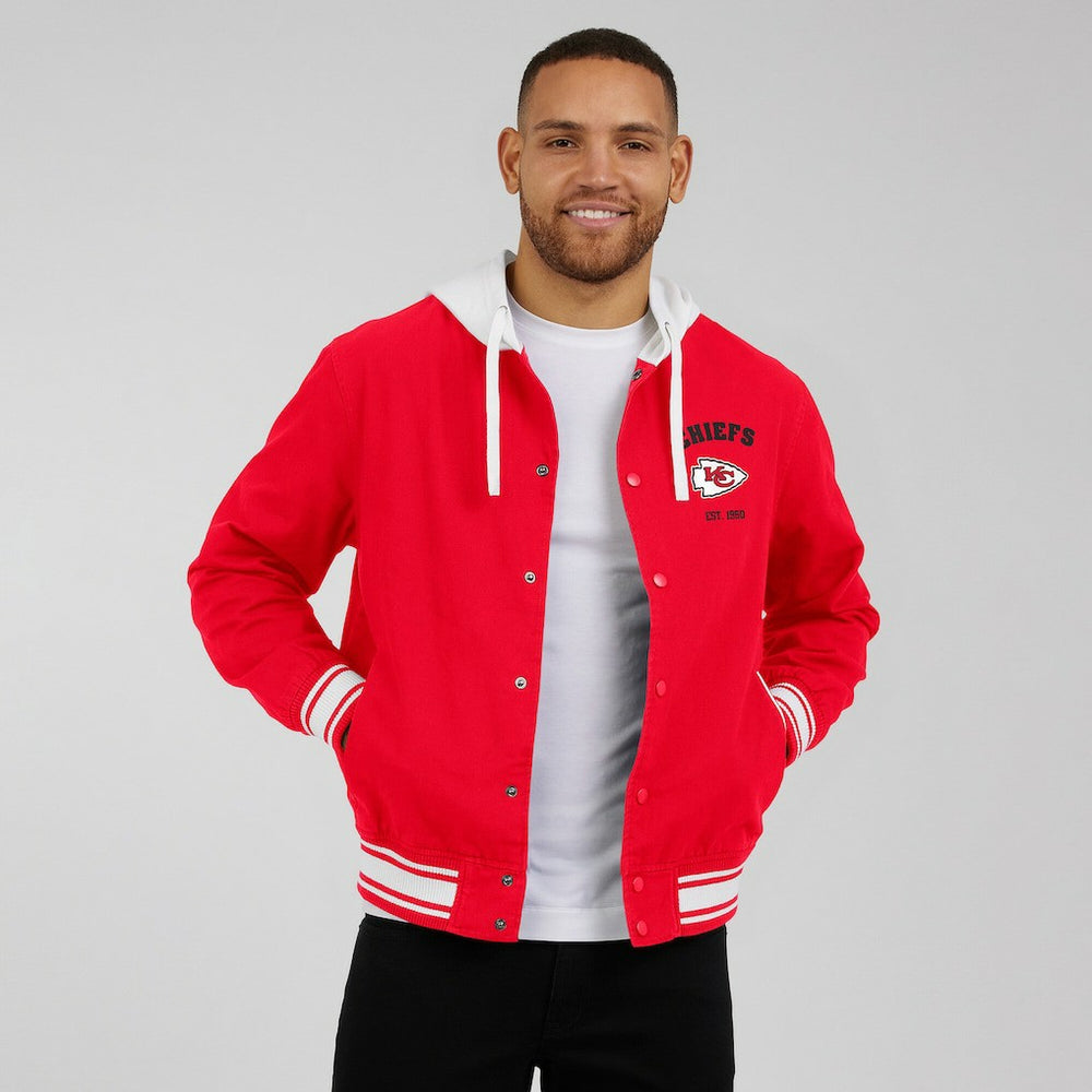Kansas City Chiefs Darius Rucker Collection Full-Snap Hoodie Jacket | NFL US