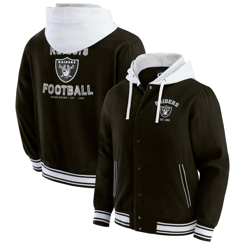 Las Vegas Raiders Darius Rucker Collection Full-Snap Hoodie Jacket | NFL Discount