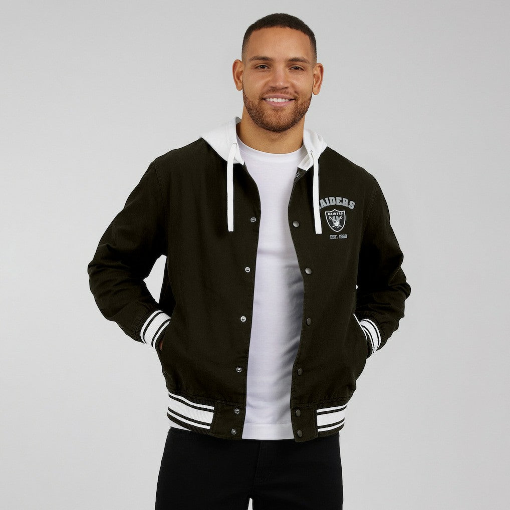Las Vegas Raiders Darius Rucker Collection Full-Snap Hoodie Jacket | NFL Discount