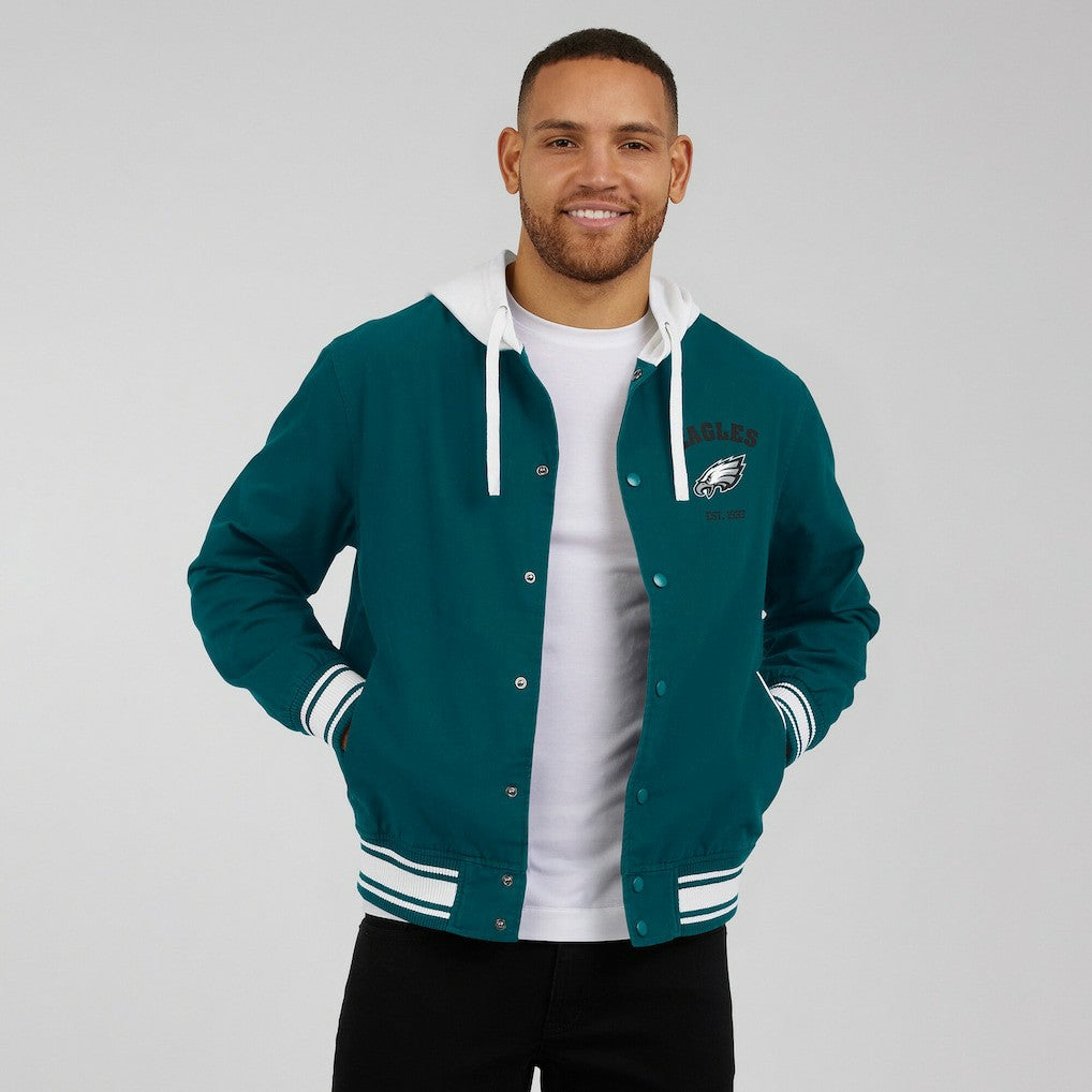 Philadelphia Eagles Darius Rucker Collection Full-Snap Hoodie Jacket | NFL Online