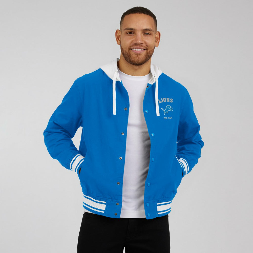 Detroit Lions Darius Rucker Collection Full-Snap Hoodie Jacket | NFL US