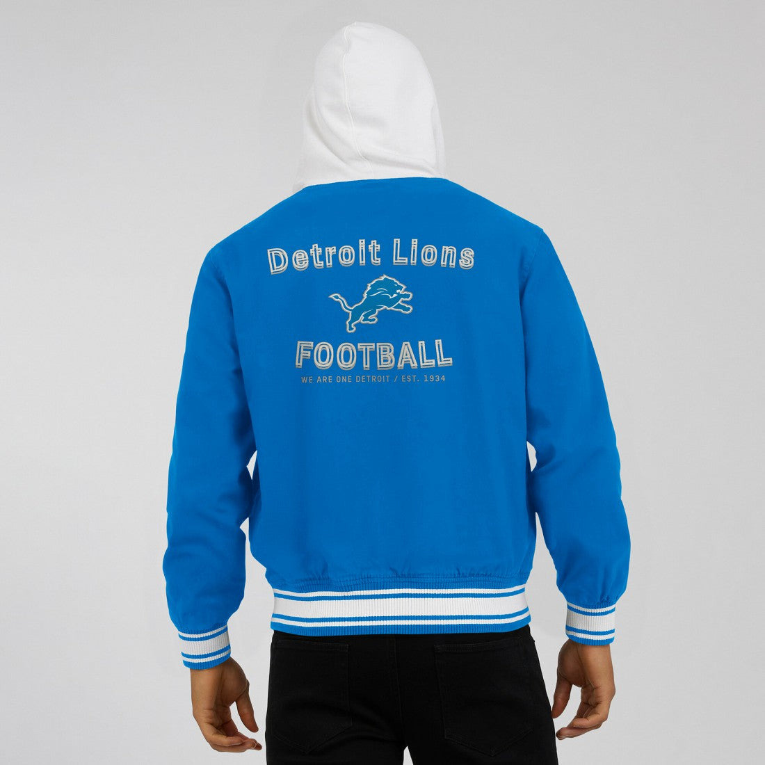 Detroit Lions Darius Rucker Collection Full-Snap Hoodie Jacket | NFL US