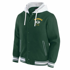 Green Bay Packers Darius Rucker Collection Full-Snap Hoodie Jacket | NFL Discount