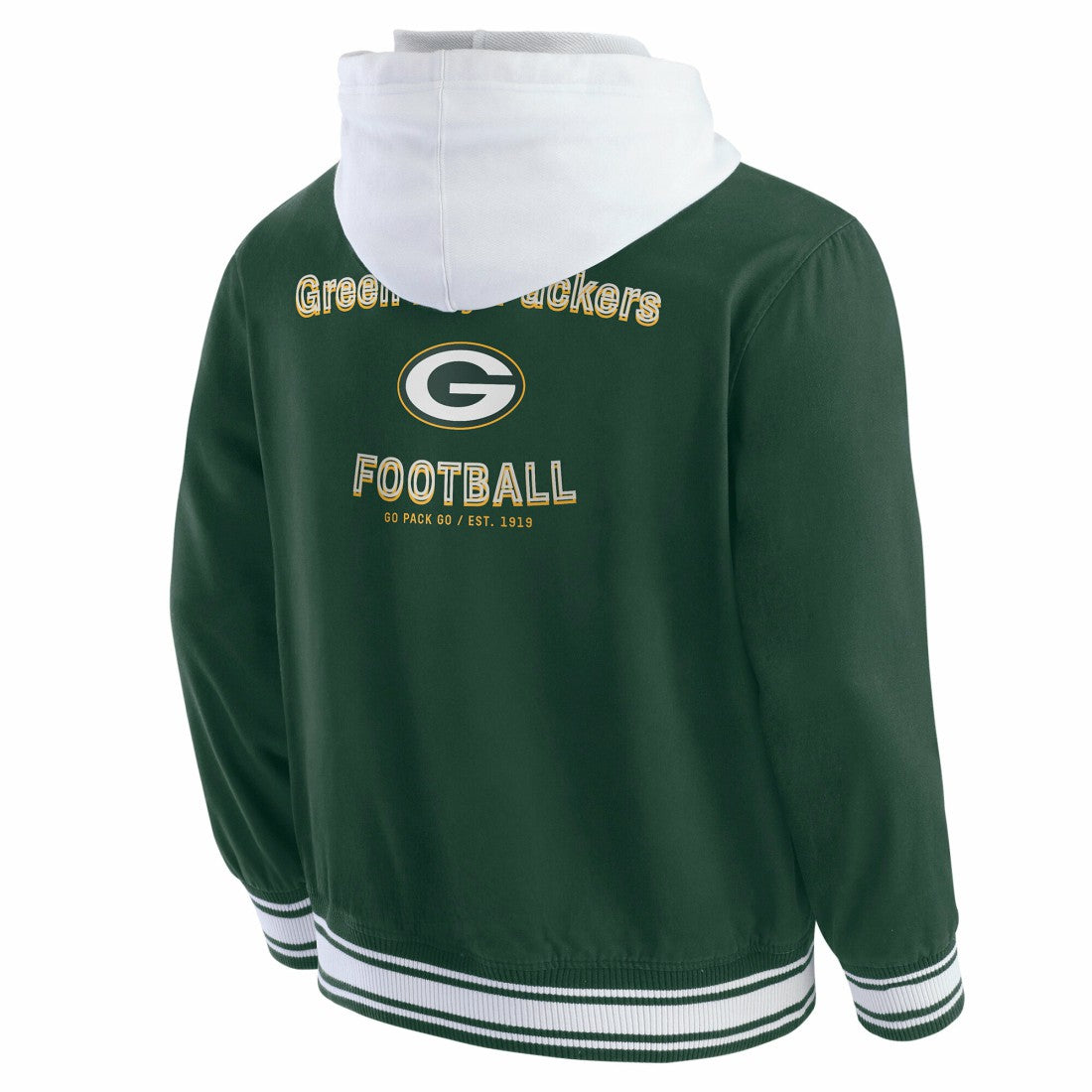 Green Bay Packers Darius Rucker Collection Full-Snap Hoodie Jacket | NFL Discount
