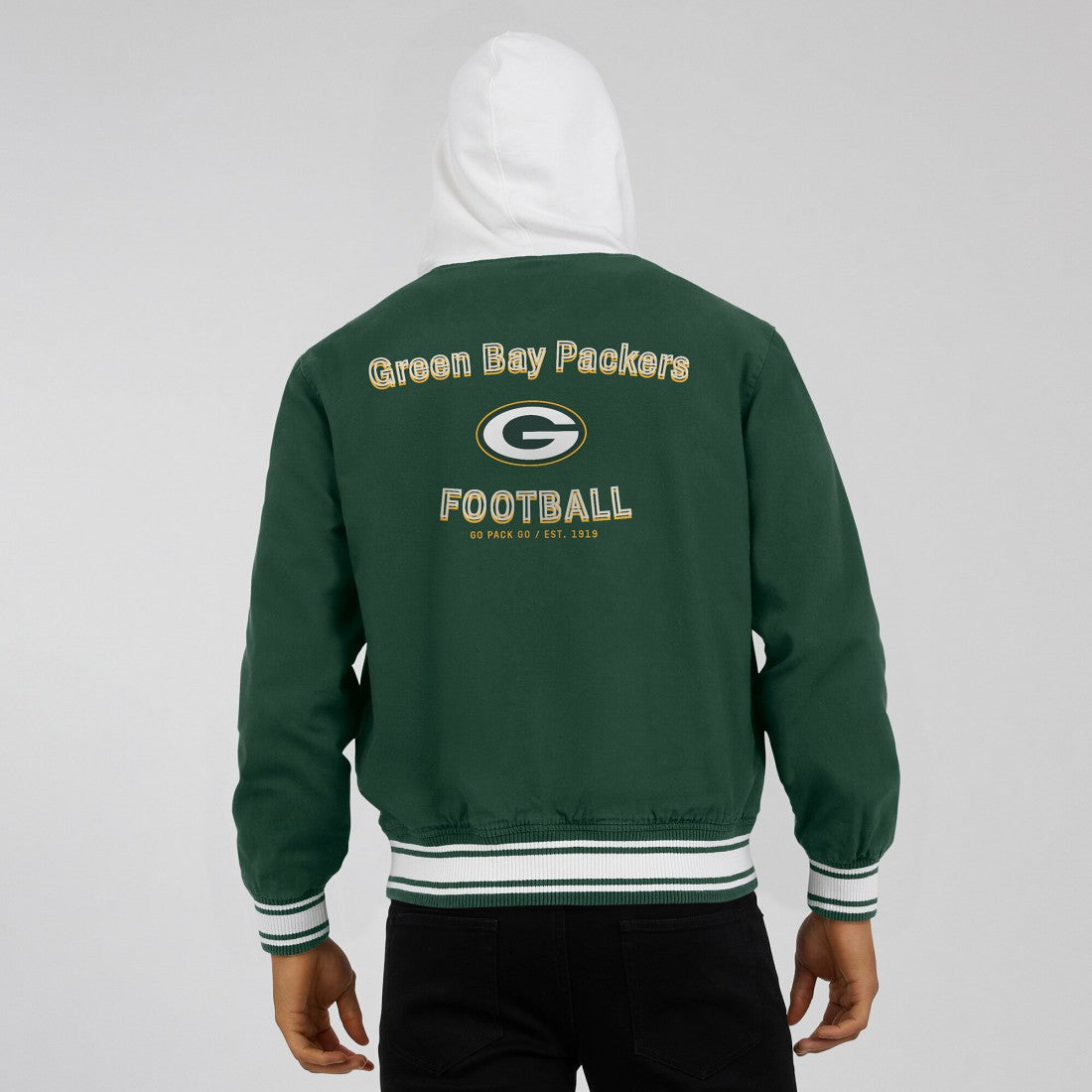 Green Bay Packers Darius Rucker Collection Full-Snap Hoodie Jacket | NFL Discount