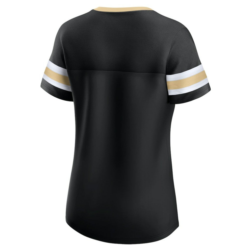 Vegas Golden Knights Fanatics Women's Iconic Athena Lace-Up T-Shirt -  NHL T-shirts