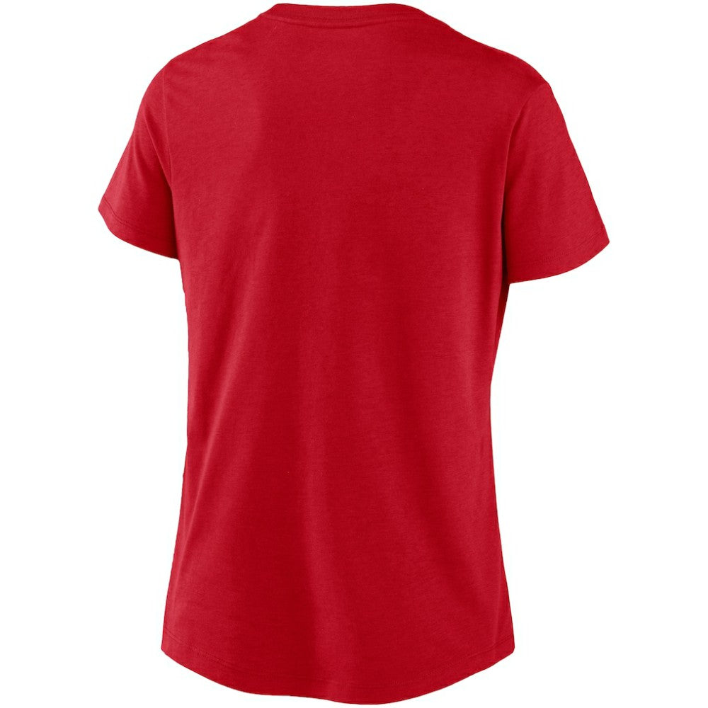 Washington Nationals Nike Women's Local Team Tri-Blend V-Neck T-Shirt - MLB T-shirts