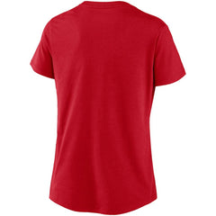 Washington Nationals Nike Women's Local Team Tri-Blend V-Neck T-Shirt - MLB T-shirts