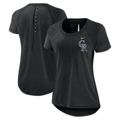 Colorado Rockies Nike Women's Summer Breeze Raglan Fashion T-Shirt - MLB T-shirts