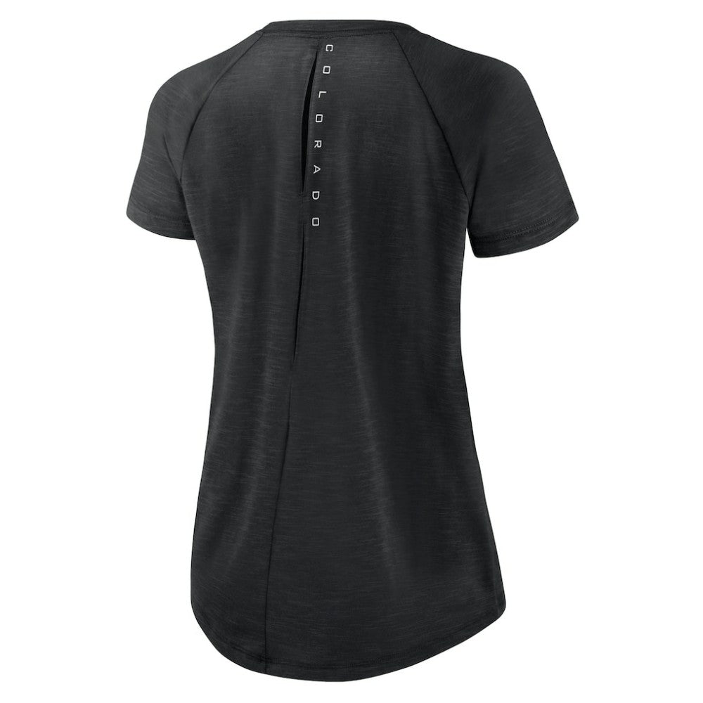 Colorado Rockies Nike Women's Summer Breeze Raglan Fashion T-Shirt - MLB T-shirts
