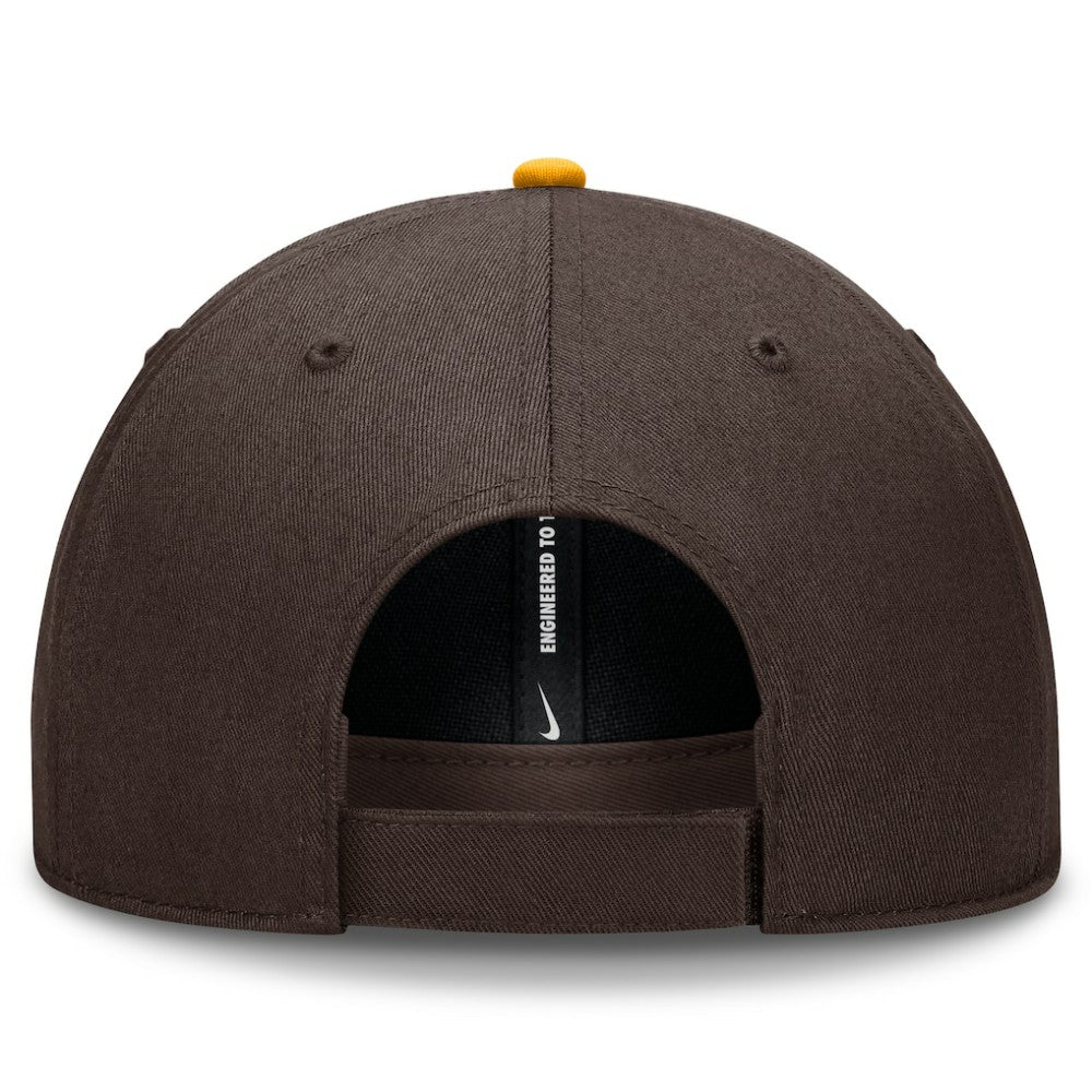 San Diego Padres Nike Club Performance Adjustable Hat - MLB Hats