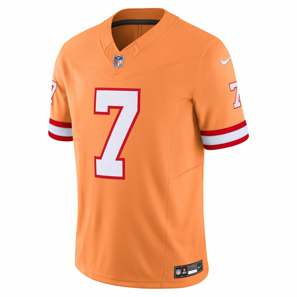 Tampa Bay Buccaneers Bucky Irving  Alternate 2 Throwback Vapor F.U.S.E. Limited Jersey | NFL Outlet