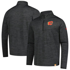 Calgary Flames Fanatics Authentic Pro Lightweight Quarter-Zip Pullover -  NHL Pullover