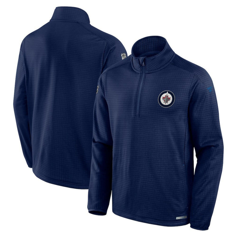 Winnipeg Jets Fanatics Authentic Pro Rink Quarter-Zip Top -  NHL
