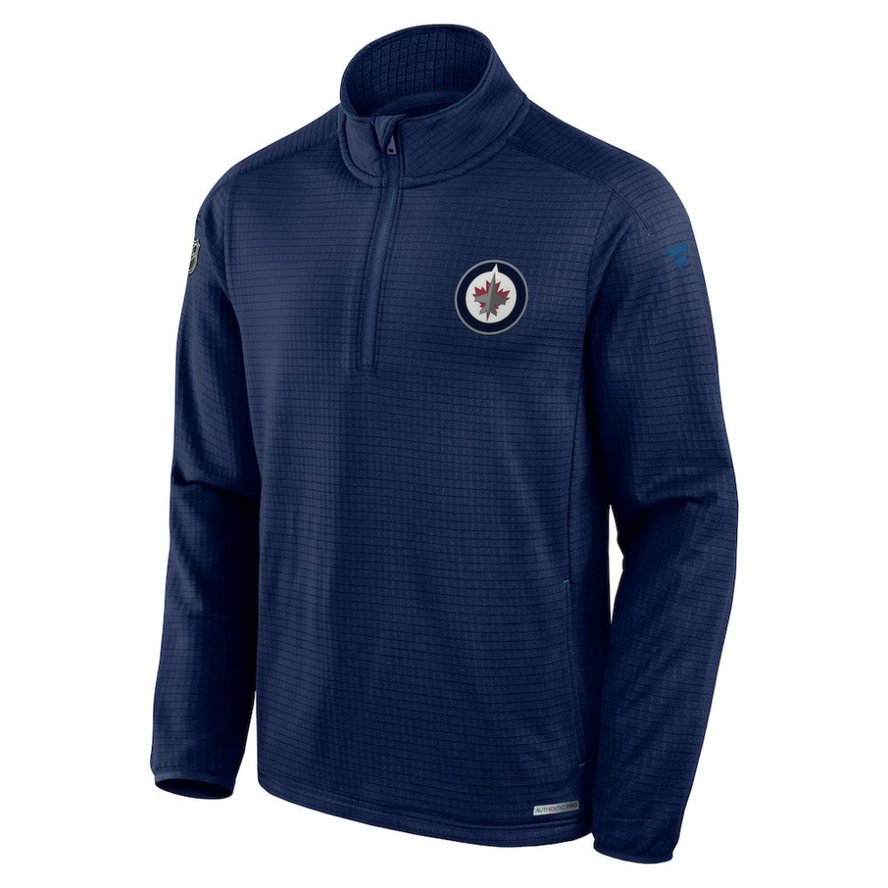 Winnipeg Jets Fanatics Authentic Pro Rink Quarter-Zip Top -  NHL