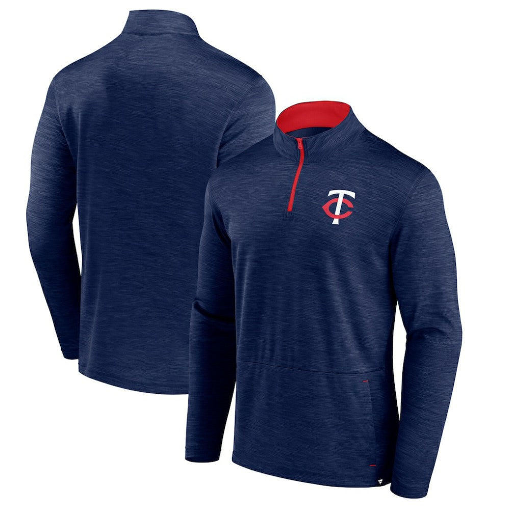Minnesota Twins Fanatics Fundamentals Quarter-Zip Pullover - MLB Pullover