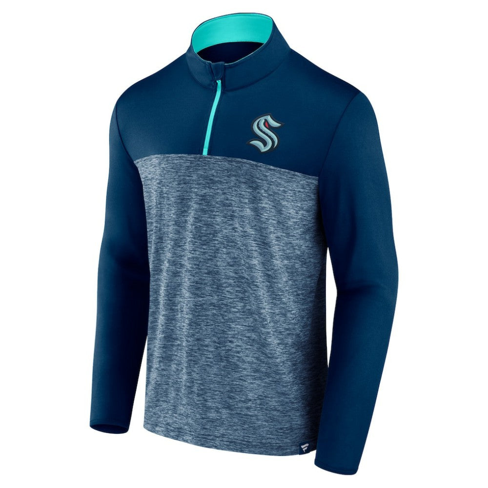 Seattle Kraken Fanatics Iconic Defender Quarter-Zip Jacket -  NHL Jackets
