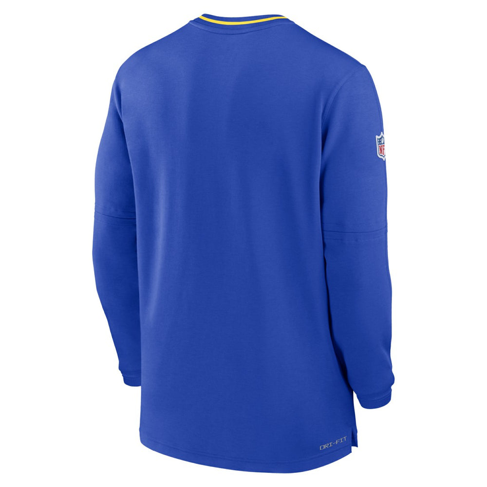 Los Angeles Rams Coach Half-Zip Sweatshirt | NFL Discount