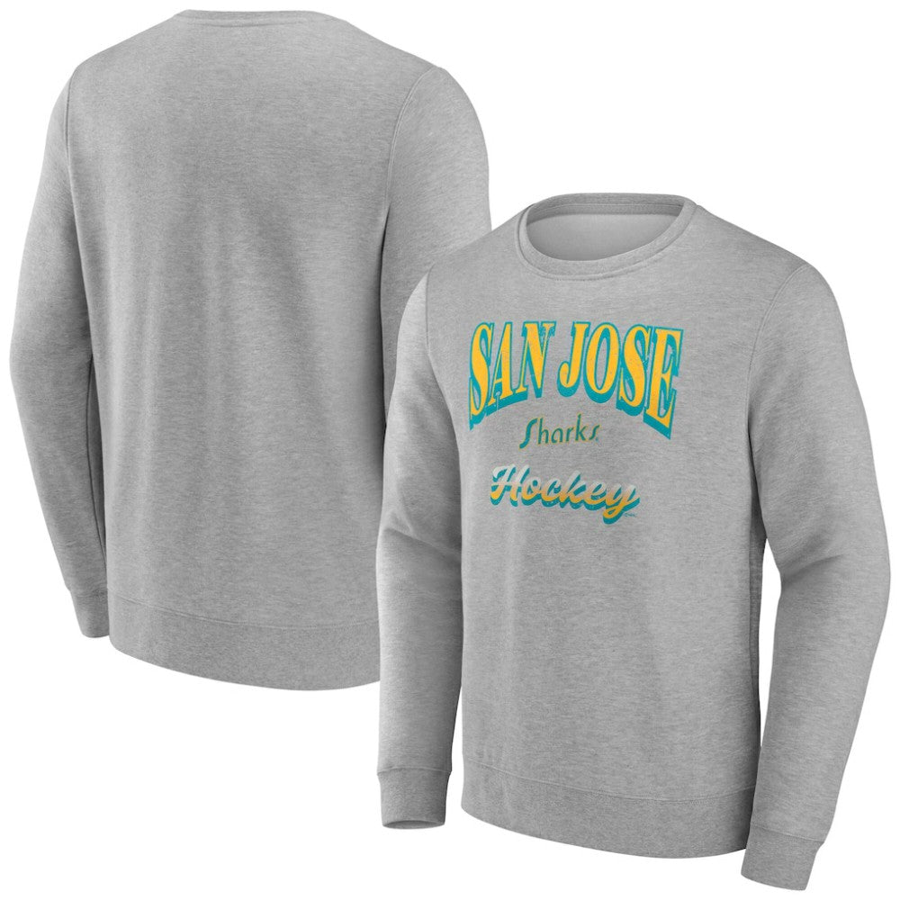 San Jose Sharks Fanatics Light the Candle Fleece Pullover Sweatshirt -  NHL Sweatshirts