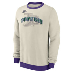 Tampa Bay Rays Nike Cooperstown Collection Fleece Pullover Sweatshirt - MLB Pullover