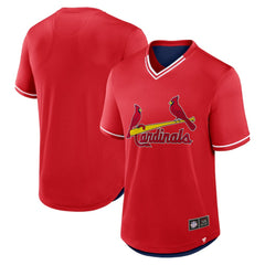 St. Louis Cardinals Fanatics Fantastic Finish V-Neck Fashion T-Shirt - MLB T-shirts