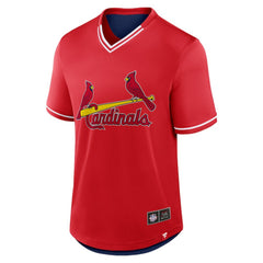 St. Louis Cardinals Fanatics Fantastic Finish V-Neck Fashion T-Shirt - MLB T-shirts