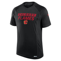 Calgary Flames Fanatics Authentic Pro Rink Tech T-Shirt -  NHL T-shirts