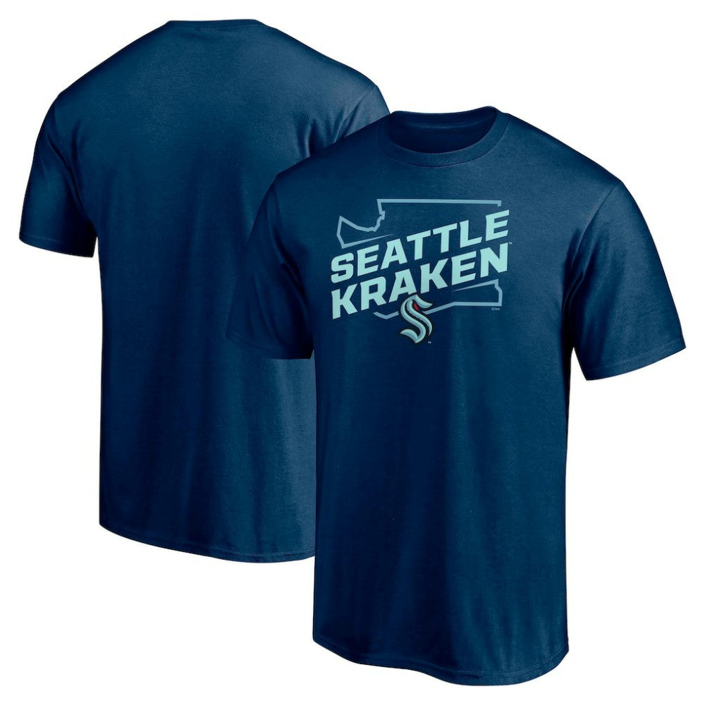 Seattle Kraken Fanatics Block Party Push Ahead T-Shirt -  NHL T-shirts