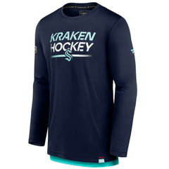 Seattle Kraken Fanatics Authentic Pro Tech Long Sleeve T-Shirt -  NHL T-shirts