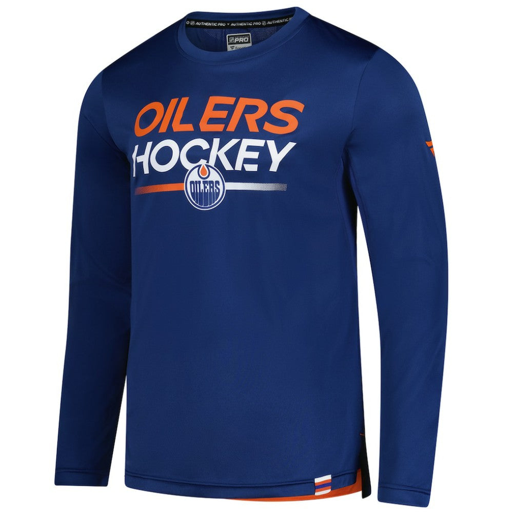Edmonton Oilers Fanatics Authentic Pro Tech Long Sleeve T-Shirt -  NHL T-shirts