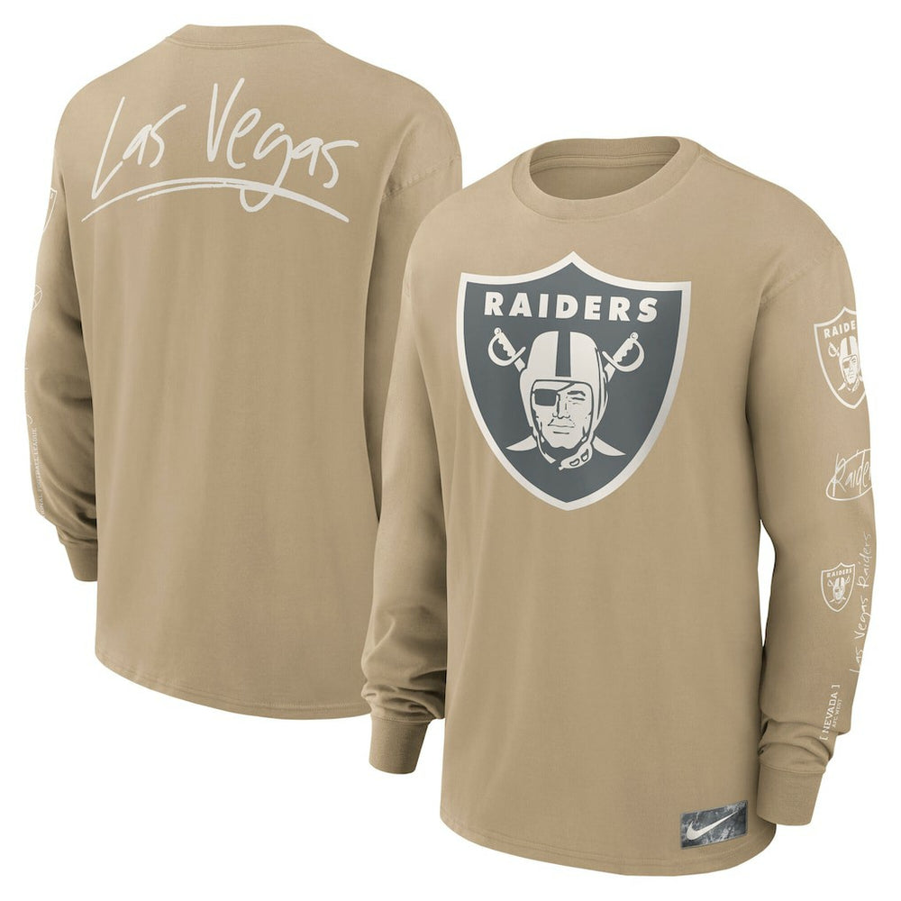 Las Vegas Raiders Essential Statement Max90 Long Sleeve T-Shirt | NFL On sale