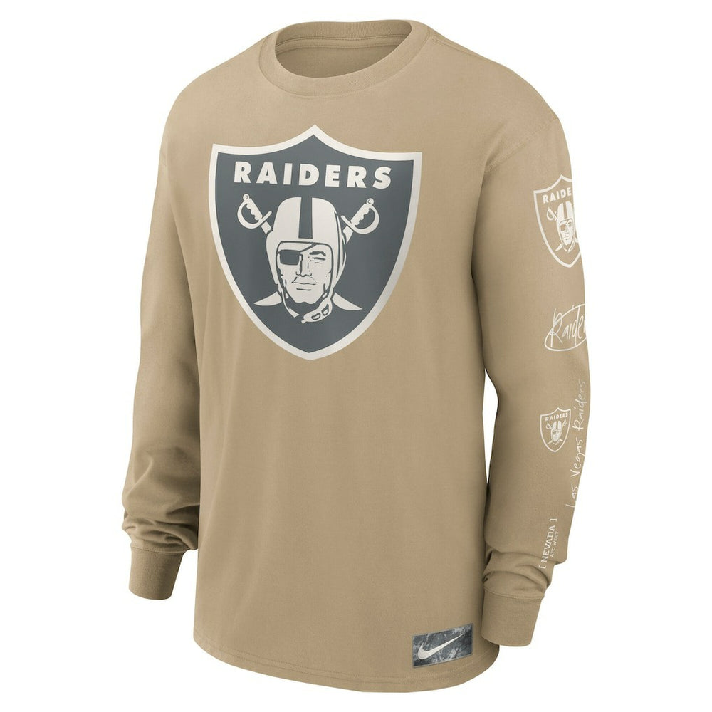 Las Vegas Raiders Essential Statement Max90 Long Sleeve T-Shirt | NFL On sale